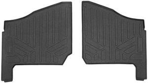 SMARTLINER All Weather Custom Fit Floor Mats 1st Row Liner Set Black Compatible With 2019-2021 Polaris Ranger 1000 (Fits 3 & 6 Passenger Models)