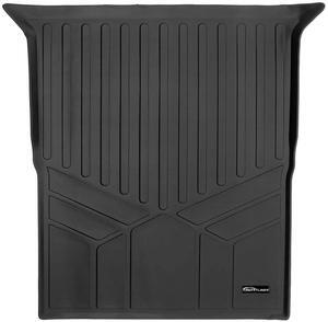 SMARTLINER All Weather Custom Fit Black Cargo Liner Behind the 2nd Row Compatible With 2022-2024 Rivian R1S SUV (Only Fits 7 Passenger Models)