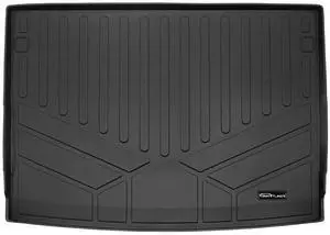 SMARTLINER All Weather Custom Fit Black Cargo Liner Behind the 3rd Row Compatible With 2023-2024 Jeep Grand Wagoneer L