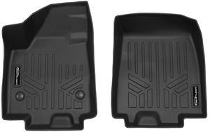 SMARTLINER Custom Fit All Weather Protection Black 1st Row Liners Compatible With 2024-2025 Chevrolet Equinox EV (Fits all Models)