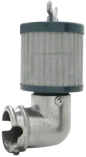 UPI A6110SS Air Filter, Air Maze, Stainless Steel, for 1928-1931 Ford Model A