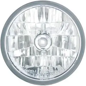 Adjure T70100 7" HEADLAMP W/ H4 HALOGEN BULB