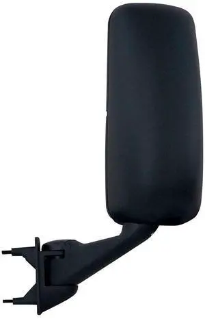 United Pacific 42775 Black Heated Mirror Assembly for Peterbilt 387-587 & Kenworth T2000/T700  Driver Side  Mounting Hardwire Included - One Unit