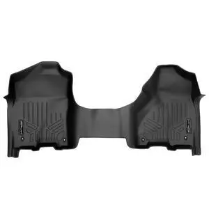 SMARTLINER Custom Fit Floor Mats 1st Row One Piece Liner Black Compatible With 2012-2022 Dodge Ram 1500/2500/3500 Crew Cab or Mega Cab SMARTLINER Custom Fit Floor Mats 1st Row One Piece Liner Black Compatible With 2012-2022 Dodge Ram 1500/2500/3500 Crew Cab or Mega Cab