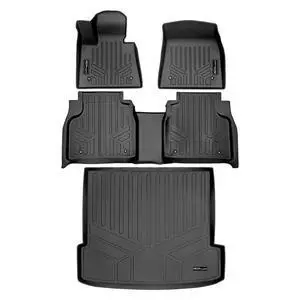 SMARTLINER Custom Fit All Weather Protection Protection Black 2 Row Floor Mat Liner Set Compatible With 2023-2024 BMW XM SMARTLINER Custom Fit All Weather Protection Protection Black 2 Row Floor Mat Liner Set Compatible With 2023-2024 BMW XM