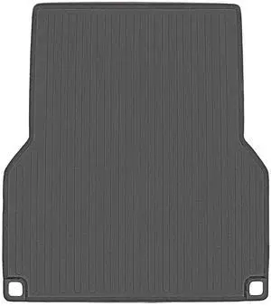 SMARTLINER All Weather Custom Fit 5ft Rugged Rubber Bed Mat Compatible With 2005-2021 Toyota Tacoma