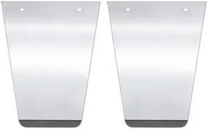 United Pacific 21430 Stainless Anti-Sail Plate - Plain United Pacific 21430 Stainless Anti-Sail Plate - Plain