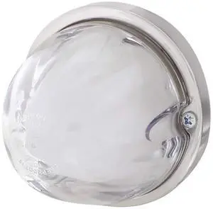 United Pacific 34411 9LED Dual Function Glolight Watermelon Flush Mount Kit, Epoxy Coated, Sealed Housing, 12V DC Red LED/Clear Lens ONE Unit United Pacific 34411 9LED Dual Function Glolight Watermelon Flush Mount Kit, Epoxy Coated, Sealed Housing, 12V DC Red LED/Clear Lens ONE Unit