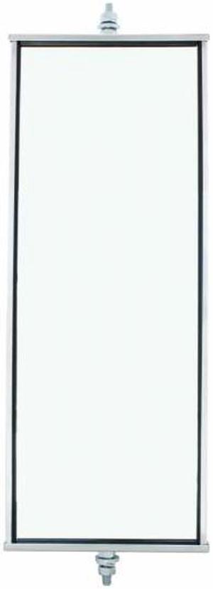 United Pacific 6" x 16" Stainless Steel West Coast Mirror Each 60007