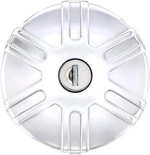 United Pacific Titan Cap - Locking Gas Cap for 1947-71 Chevy and Ford - Chrome 110874