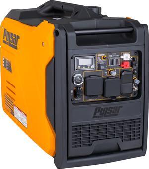 Pulsar 6000 Watt Portable Inverter Generator, Dual Fuel Gasoline & Propane, Remote Electric Start, CO Sensor, Parallel Capable, Super Quiet, Use for RV, Camping, Outdoor & Home-NEX60BiSRCO
