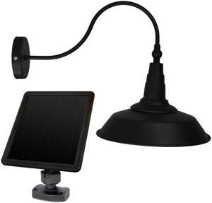 Sunforce Solar Barn Light Fully adjustable lamp head Amorphous solar panel