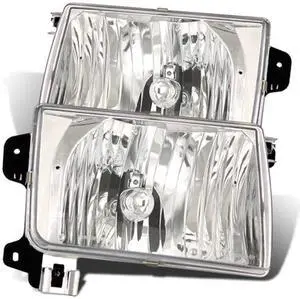 CG NISSAN FRONTIER 98-02 CRYSTAL HEADLIGHT CLEAR 02-AZ-NF98-C PAIR