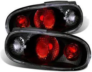 CG MAZDA MIATA 90-97 TAILLIGHT BLACK 03-MA9097TLAJM PAIR