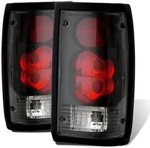 CG MAZDA B2000 86-93 TAILLIGHT BLACK 03-MB8693TLAG2JM PAIR