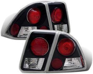 CG HONDA CIVIC 01-04 4 DR TAILLIGHT BLACK 03-HC2001TLA4DJM PAIR