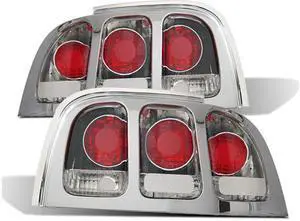 CG FORD MUSTANG 94-98 TAILLIGHT CHROME 03-FM9498TLA PAIR