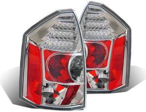 CG CHRYSLER 300 / 300C 05-07 L.E.D TAILLIGHT CHROME 03-CHR32003TLEDAC PAIR
