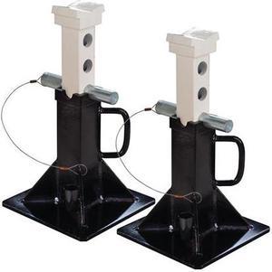 AME International 22 Ton Heavy Duty Jack Stands, 1 Pair 14400