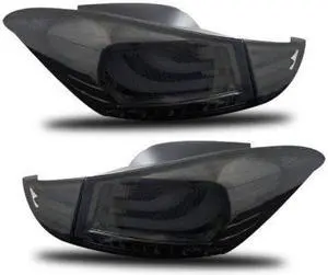 CG For Hyundai Elantra 11-13 Tail Lights 4 Pcs Smoke (LED)