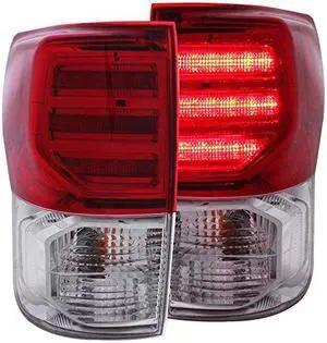 CG Toyota Tundra 07-11 LED Tail Light G2 Red/Clear