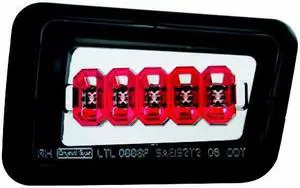 IPCW LEDT-343BPC Hummer H2 2005 - 2008 Bumper Lights Rear Crystal Clear