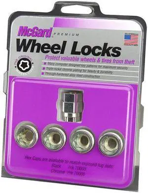 McGard 24013 Cone Seat- Under Hub Cap Wheel Lock Set (M12 x 1.25)