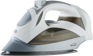BRENTWOOD MPI-59W Steam Iron with Retractable Cord, White