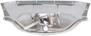 United Pacific Industries 1947-54 Chevy Truck Hood Latch Panel, Chrome Plated  110340