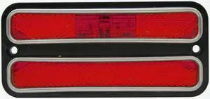 United Pacific Industries 1968-72 Chevy Truck Red LED Rear Side Marker  Tail Light CML6872R