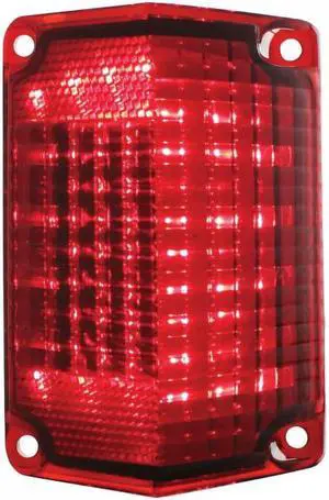 United Pacific Industries 1968-69 Chevy El Camino & Station Wagon LED Tail Light Lens - R/H  Tail Light CTL6869LED-R