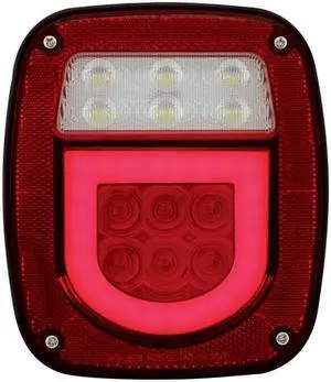 United Pacific Industries Universal Stud Mount LED Combination GLO Light - Passenger Led 36910