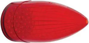 United Pacific Industries 1959 Cadillac LED Tail Light Lens Only - Red Lens Tail Light CTL5901LED