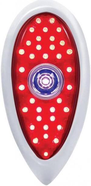 United Pacific Industries 1938-39 Ford LED Flush Mount Tail Light w/ Blue Dot  Tail Light FTL383908