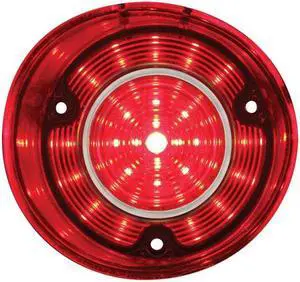 United Pacific Industries 1972 Chevelle SS & Malibu 42 Red LED Tail Light - L/H Tail Light CTL7201LED-L