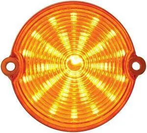 United Pacific Industries 1963-67 Corvette LED Front Parking Light - Amber LED/Amber Lens Parking Light CPL6367A