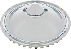 United Pacific Industries Chrome 16" Bullet Style Sombrero Hubcap Set Wheel Accessory C5063