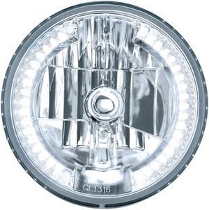 United Pacific Industries 7" 34 White LED Crystal Headlight Headlight 31379