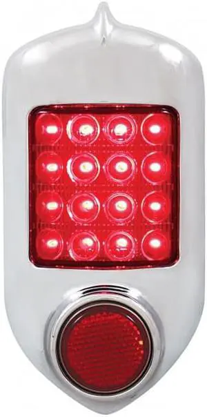 United Pacific Industries 1951-52 Chevy LED Tail Light Complete Assembly  Tail Light CTL5152LED-AS