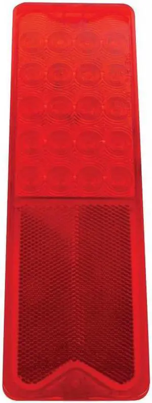 United Pacific Industries 1967-72 Chevy Truck LED Tail Light - Fleetside - Red Lens Tail Light CTL6721LED