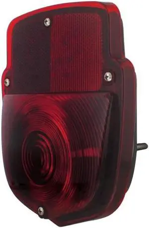 United Pacific Industries 1953-56 Black Pick Up Tail Light Assembly - Right  Tail Light A5011R