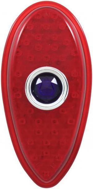 United Pacific Industries 1938-39 Ford LED Tail Light w/ LED Blue Dot Tail Light FTL3839NT-BD