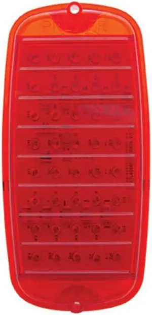 United Pacific Industries 1960-66 Chevy Truck LED Tail Light - Fleetside - Red Tail Light CTL6066FSLED