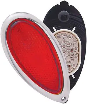 United Pacific Industries 1938-39 Ford Tail Light w/ Glass Lens - Original Style Tail Light A1060LED