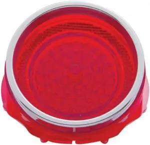 United Pacific Industries 1965 Chevy Impala LED Tail Light w/ SS Trim - Red Lens  Tail Light CTL6501LED