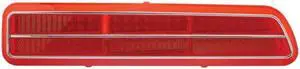 United Pacific Industries 1969 Camaro LED Tail Light - Passenger/Red Lens  Tail Light CTL6901LED-R
