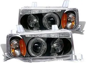 Cg Scion Xb 04-06 Projector Headlight G2 Halo Black Clear Amber 02-Az-Sb03-Pbc-R-G2-A Pair