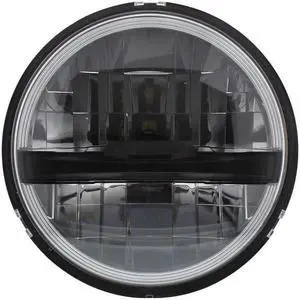 United Pacific 1,020 Lumens LED Headlight  5 3/4" - Black, Replaces H5001 and H5006 Bulbs, DOT/SAE Compliant  31202