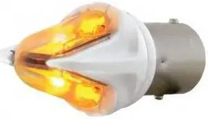 United Pacific Industries 2 High Power LED 1157 Bulb Amber 36932