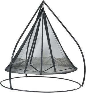 Flowerhouse FlyingSaucer Hanging Lounge with Stand Includes Bird and Bug Net FHFSSVR-SET